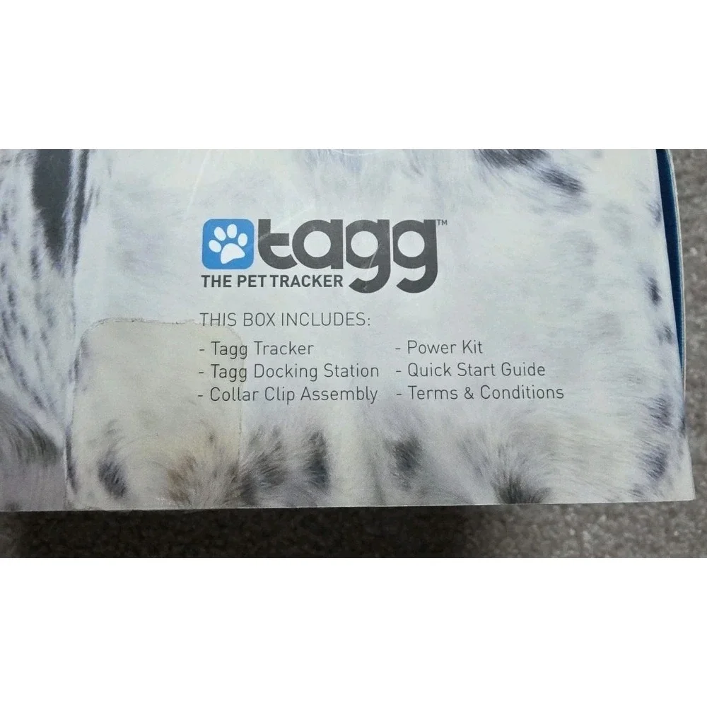 TAGG- THE PET TRACKER‎ MASTER KIT, BLUE, OPEN BOX